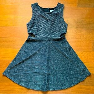 NWOT Children’s Place black & silver tank dress